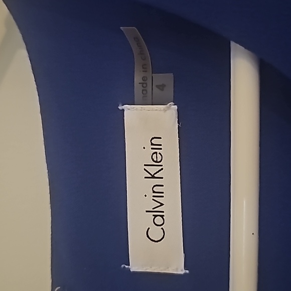 Royal Blue Calvin Klein dress - Picture 2 of 3